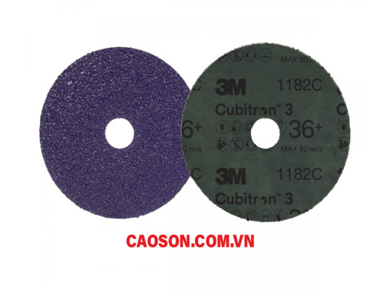 Đĩa nhám sợi 3M Cubitron 3 1182C, độ hạt 36+